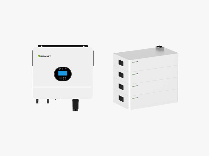 Growatt Set SPF6000ES+Battery AXE 5kWh